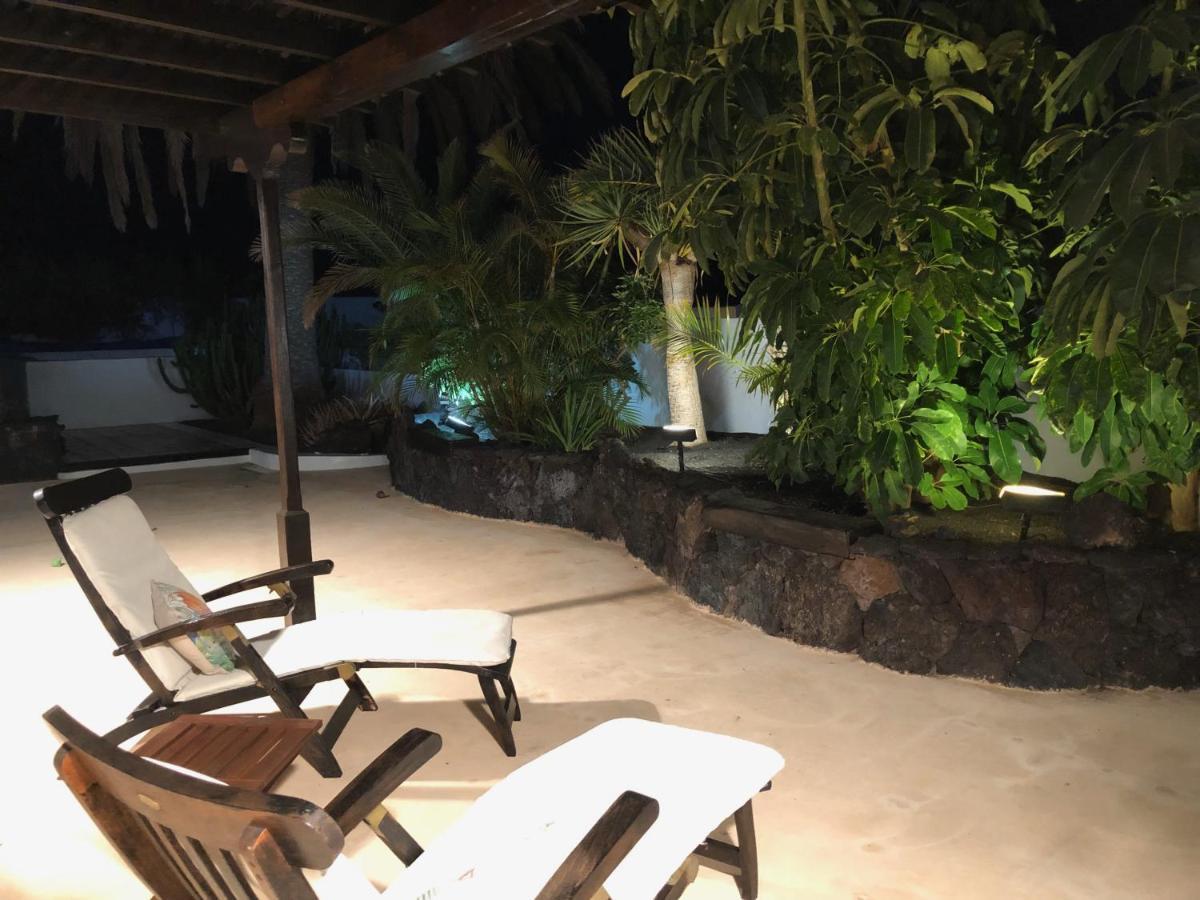Villa Mare Bella Chao sea view private heated solar pool AC Puerto del Carmen  Esterno foto